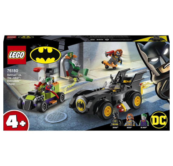 LEGO® Super Heroes 76180 Batman™ vs. Joker™: Honička v Batmobilu