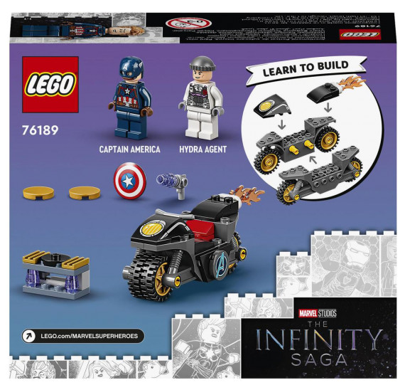 LEGO Marvel 76189 Captain America vs. Hydra