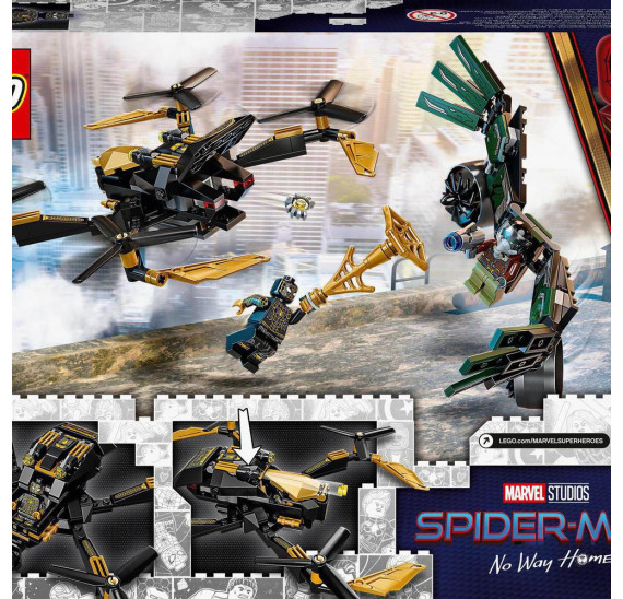 LEGO Super Heroes 76195 Spider-Man a duel s dronem