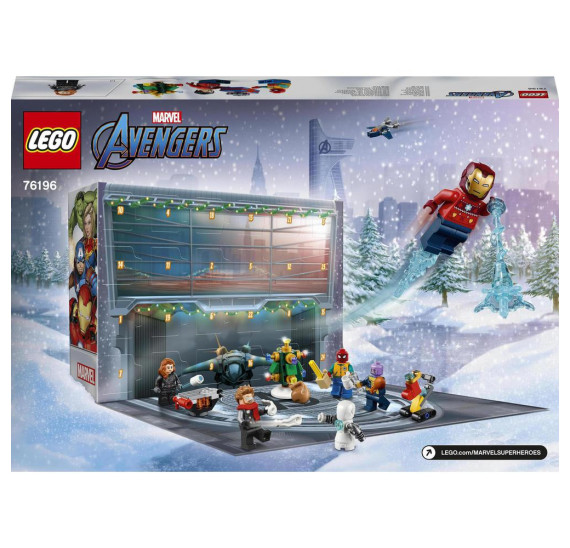 LEGO Marvel Adventní kalendář Avengers 76196