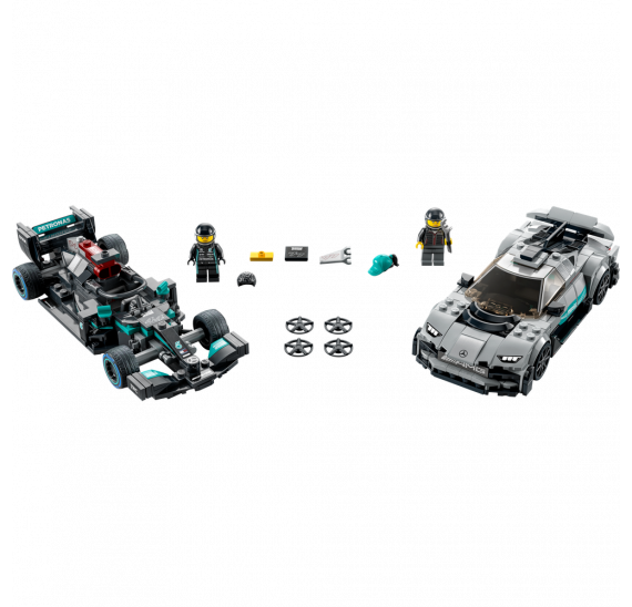 LEGO Speed Champions 76909 Mercedes-AMG F1 W12 E Performance a Mercedes-AMG Project One