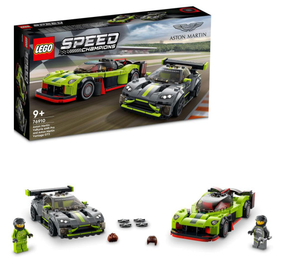 LEGO Speed Champions 76910 Aston Martin Valkyrie AMR Pro a Aston Martin Vantage GT3