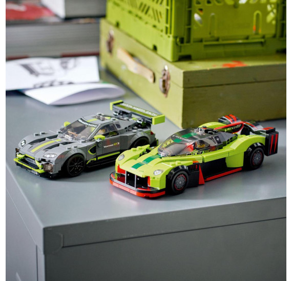 LEGO Speed Champions 76910 Aston Martin Valkyrie AMR Pro a Aston Martin Vantage GT3