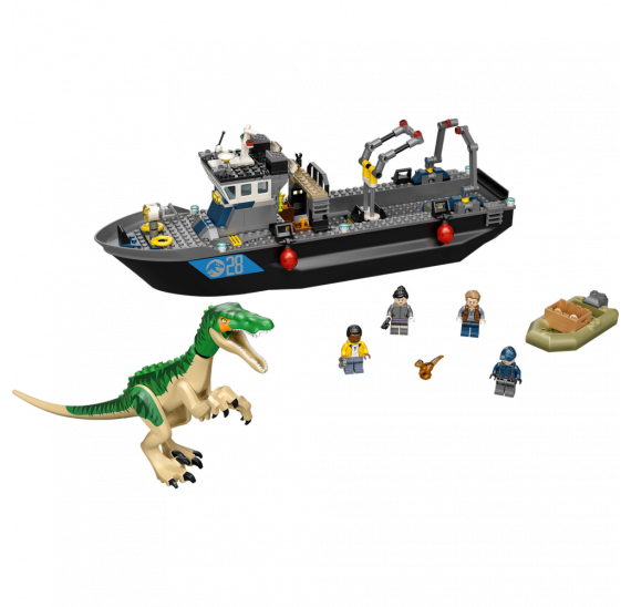 LEGO Jurassic World 76942 Útěk Baryonyxe z lodě