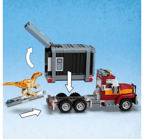 LEGO Jurassic World 76948 Útěk T-rexu a atrociraptoru