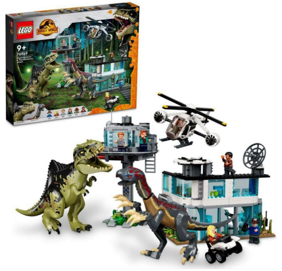 LEGO Jurassic World 76949 Útok giganotosaura a therizinosaura