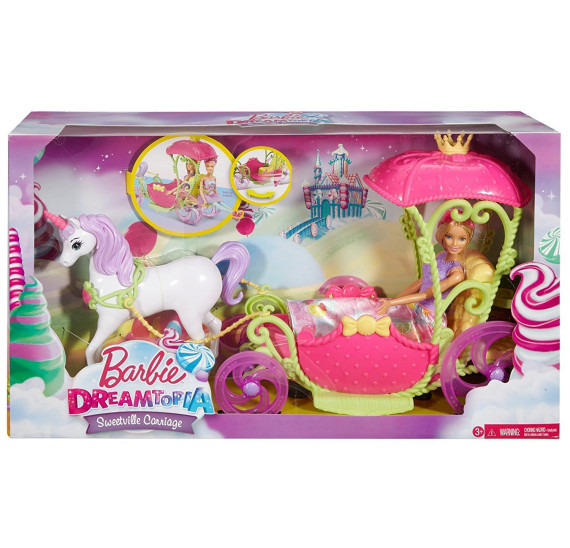 Barbie kočár ze sladkého království