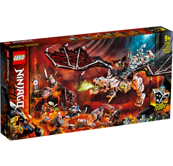 LEGO Ninjago 71721 Drak Čaroděje lebek
