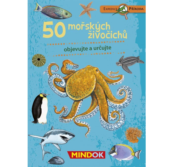 Mindok Expedice přiroda: 50 mořských živočichů