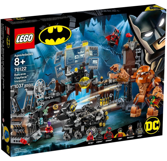 LEGO Super Heroes 76122 Clayface útočí na Batmanovu jeskyni