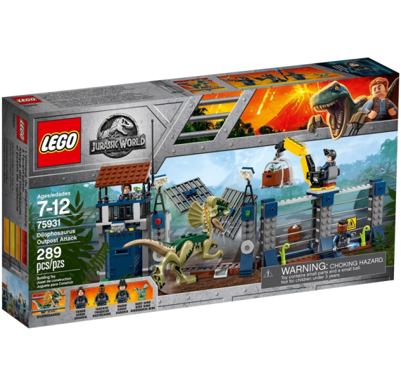 LEGO Jurassic World 75931 Útok Dilophosaura na hlídku