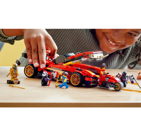 LEGO Ninjago 71737 Kaiův červený bourák