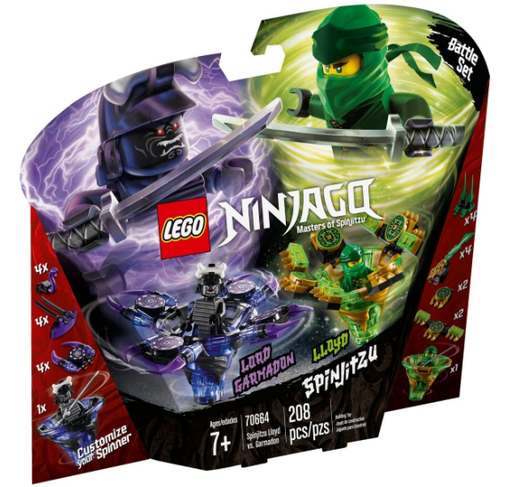 LEGO ninjago 70664 spinjitzu lloyd vs. Garmadon 