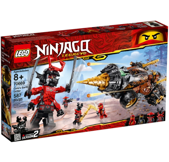 LEGO Ninjago 70669 Coleův razicí vrták
