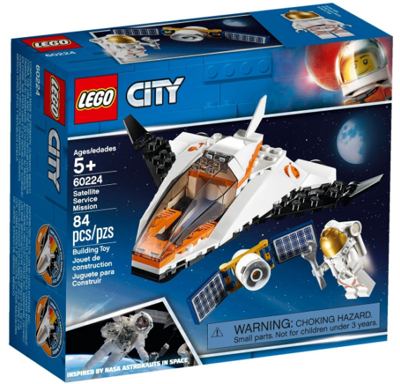 LEGO City 60224 Údržba vesmírné družice