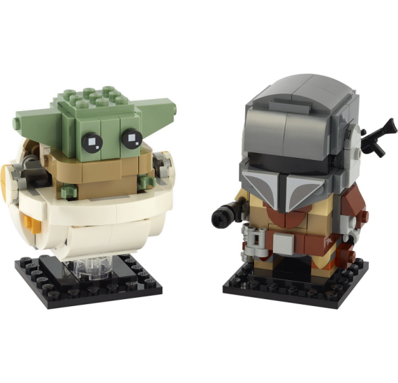 LEGO BrickHeadz 75317 Mandalorian a dítě