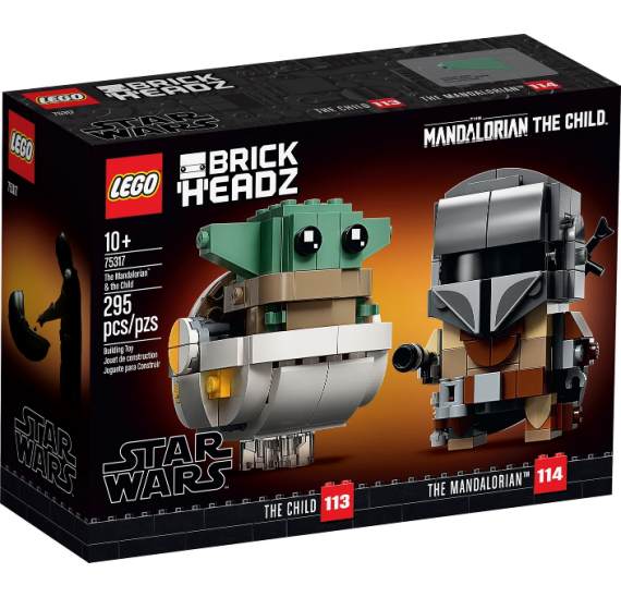 LEGO BrickHeadz 75317 Mandalorian a dítě