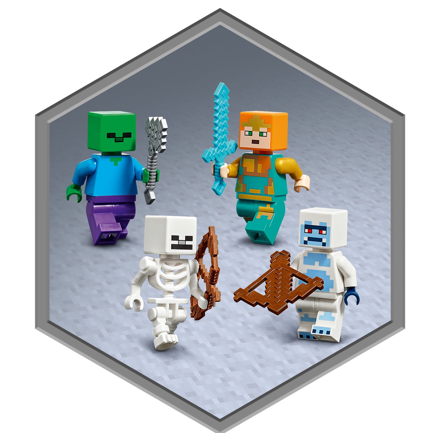 Oblíbené postavy z Minecraftu