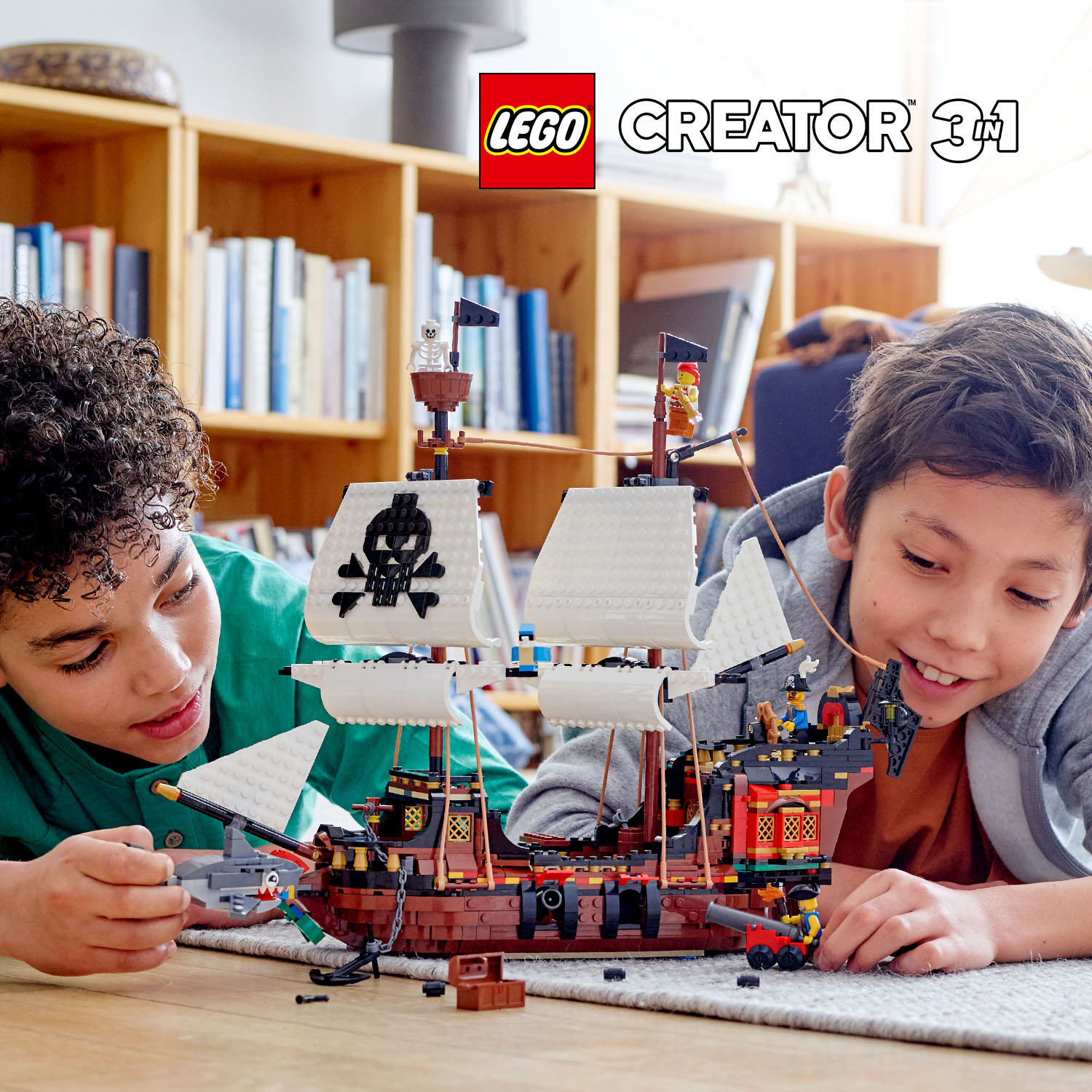 3 pirátská dobrodružství s LEGO® kostkami