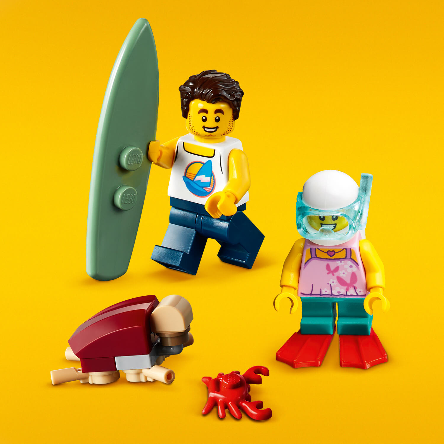 Součástí jsou 2 LEGO® minifigurky