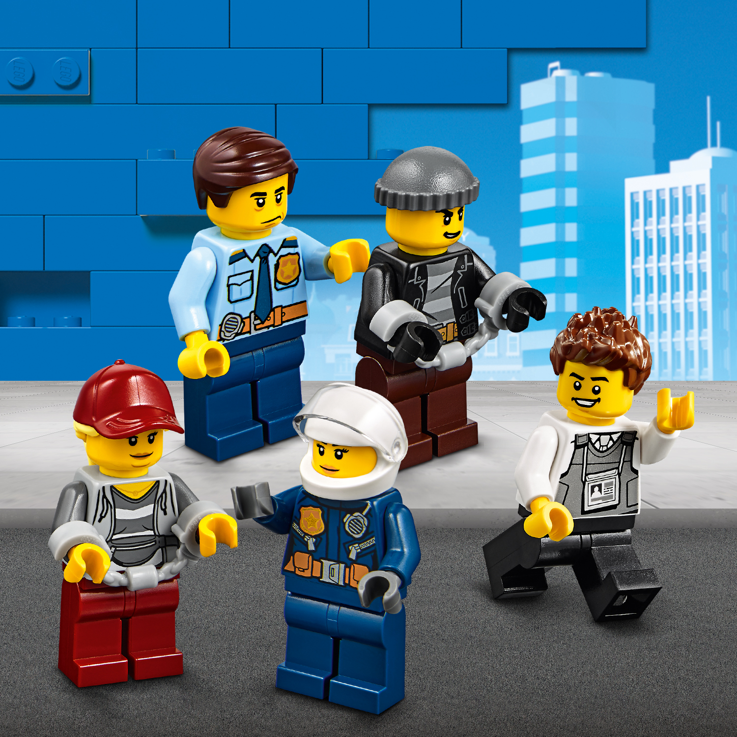 Hrdinové ze seriálu LEGO® City Adventures