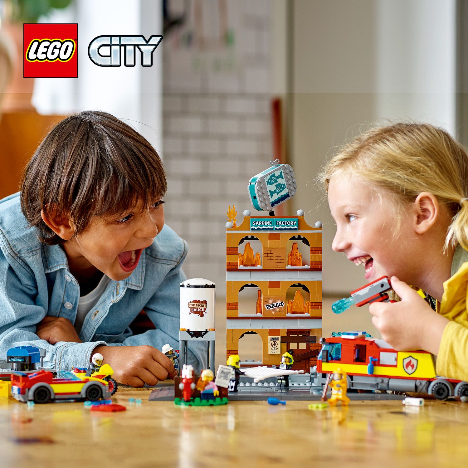 Stavebnice s hasiči LEGO® City od 7 let