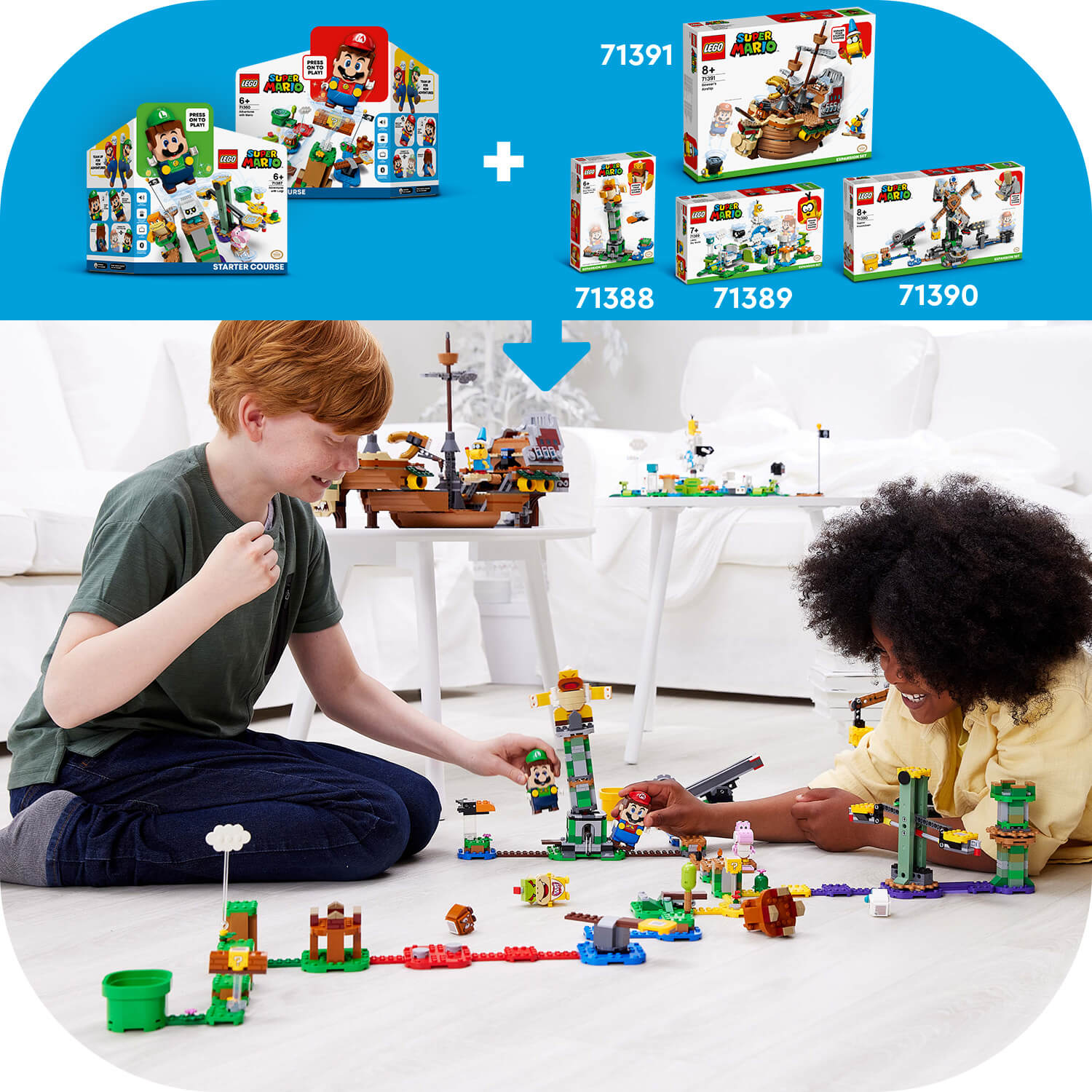 Kombinujte s dalšími sety LEGO® Super Mario™