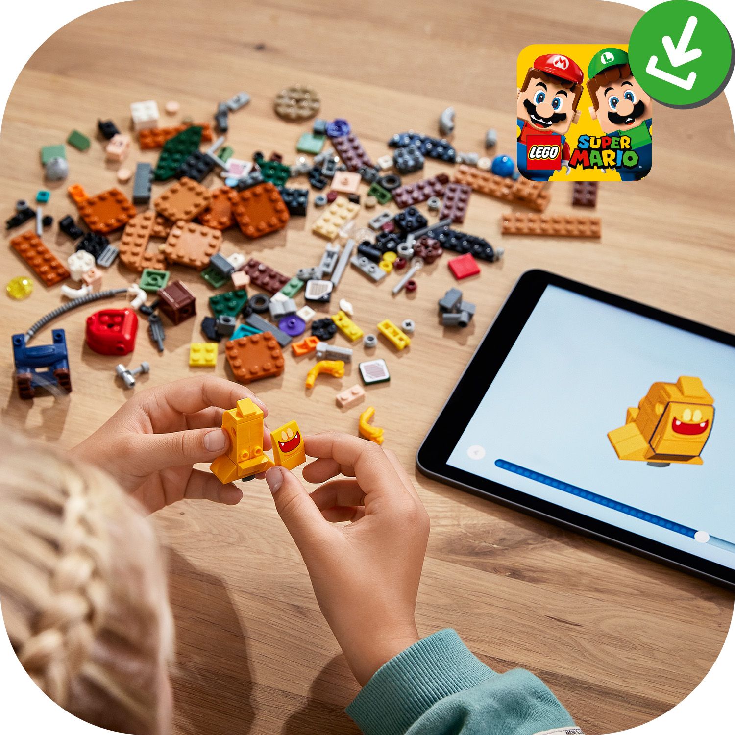 Vyzkoušejte aplikaci LEGO® Super Mario™