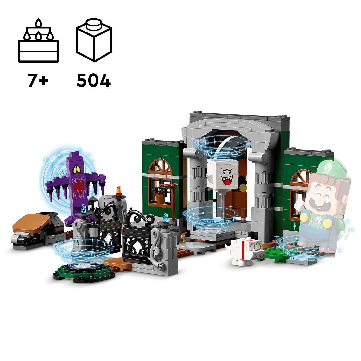 Hravý set s 504 dílky pro děti od 7 let