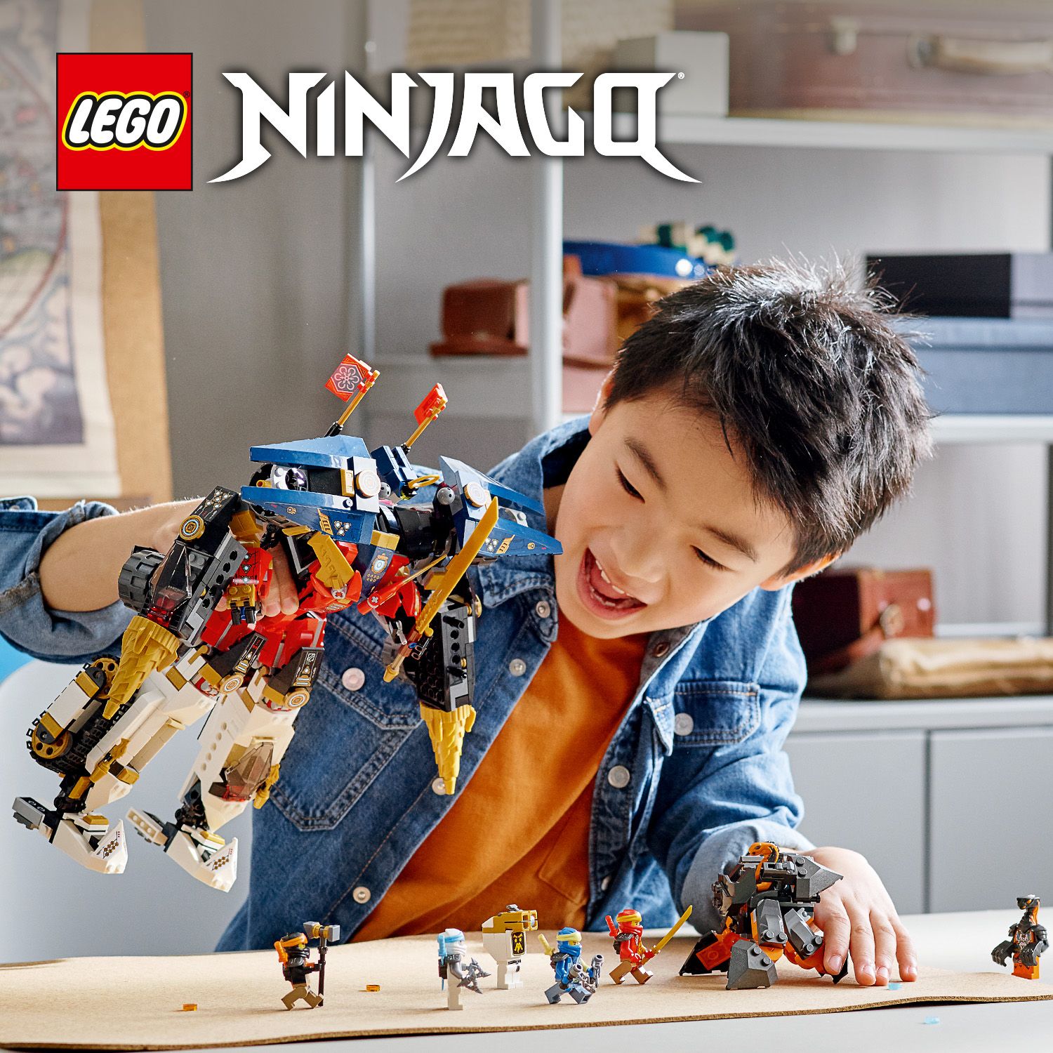 Model robota NINJAGO® 4 v 1